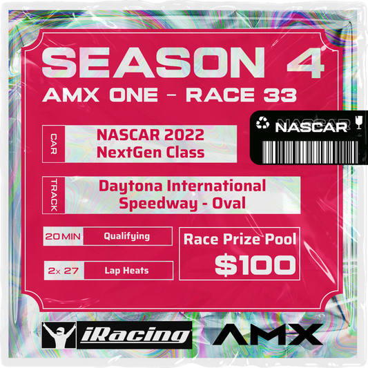AMX ONE - RACE 33 [4/20 - 5:50 PM GMT]