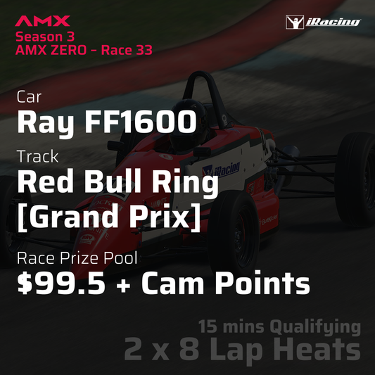 AMX ZERO - RACE 33 [12/03 - 11:50 AM EST]