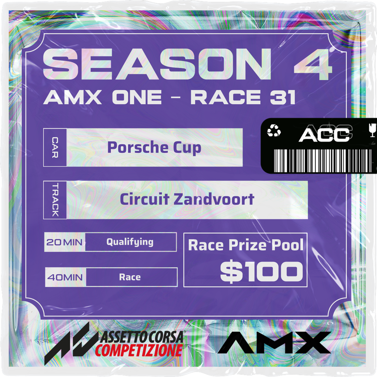 AMX ONE - RACE 31 [4/14 - 5:50 PM GMT]