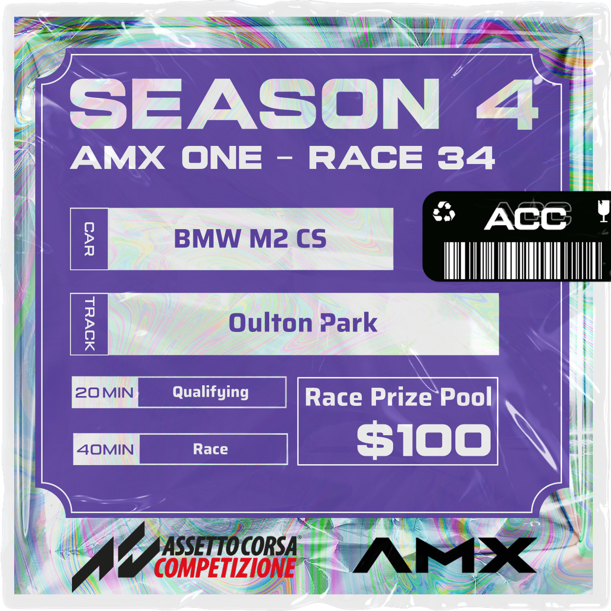AMX ONE - RACE 34 [4/21 - 5:50 PM GMT]