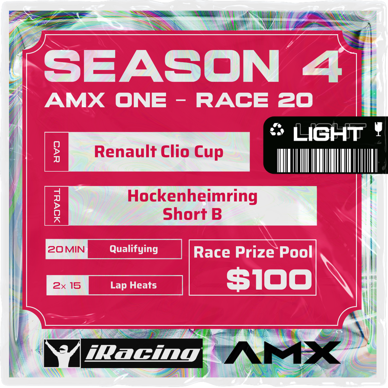 AMX ONE - RACE 20 [3/19 - 5:50 PM GMT]