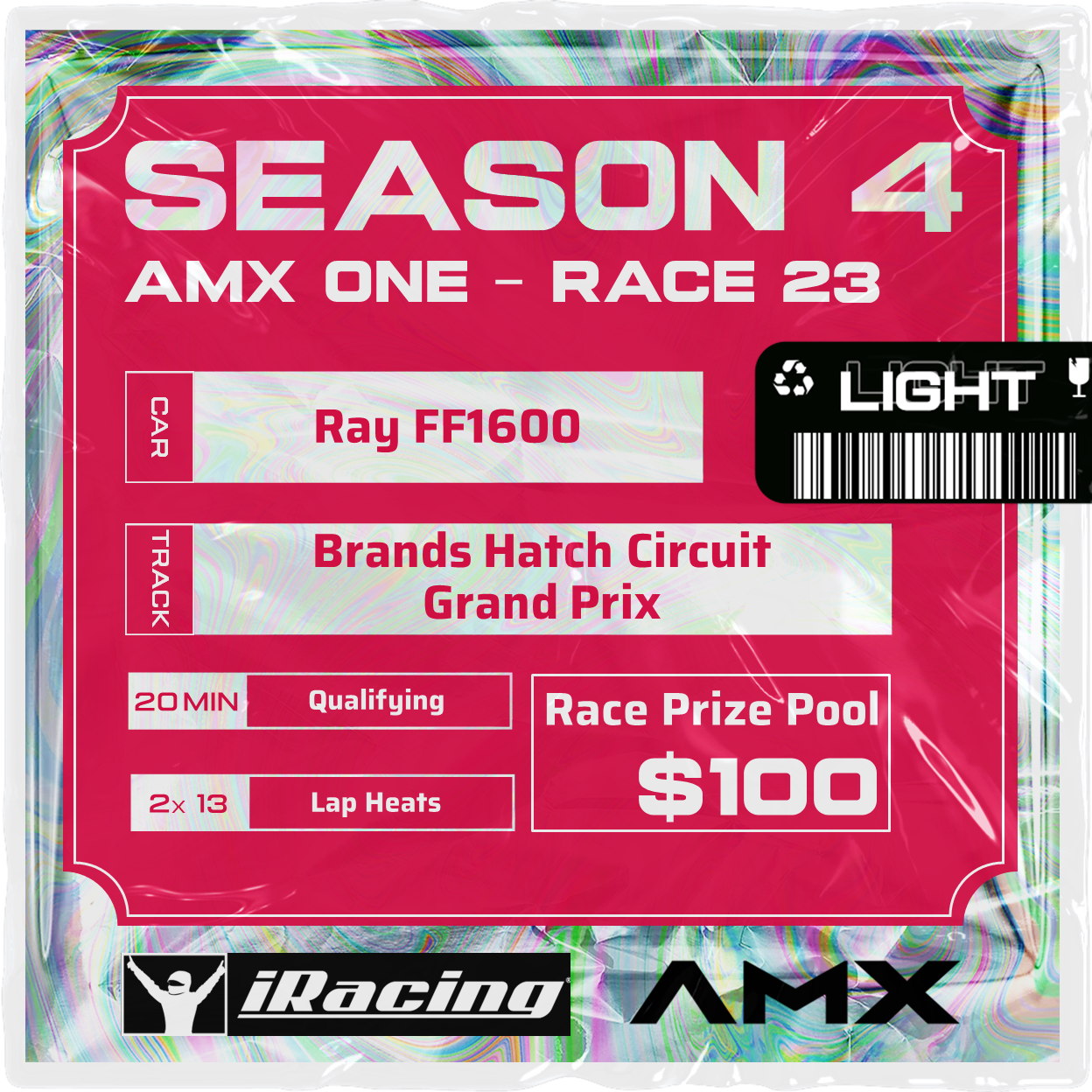 AMX ONE - RACE 23 [3/26 - 5:50 PM GMT]