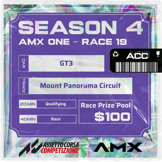 AMX ONE - RACE 19 [3/17 - 5:50 PM GMT]